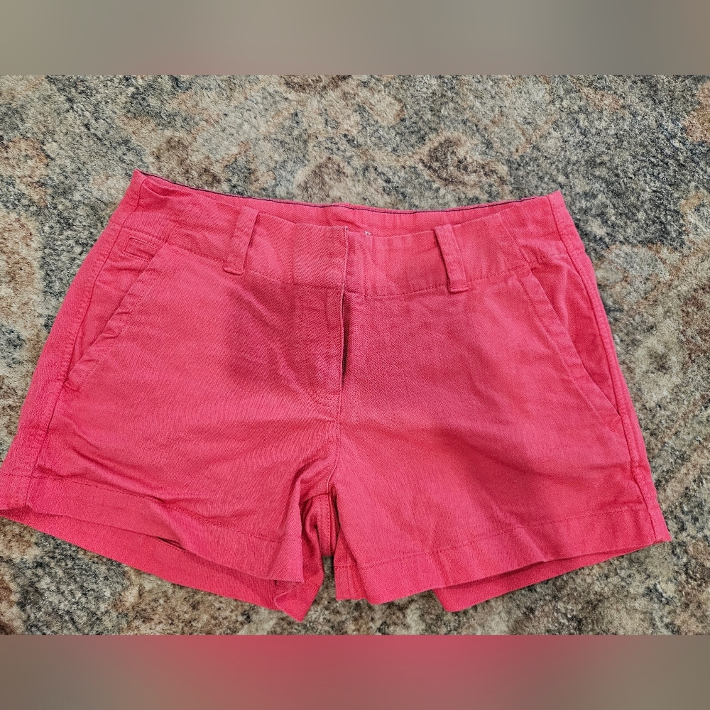 Vineyard Vines Dark Pink Shorts 3" - Size 0